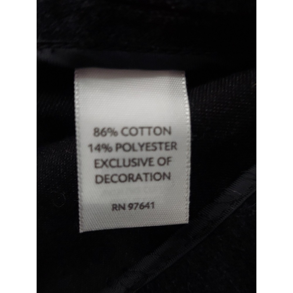 J Jill Jacket Womens Large Black Short Faux Suede Soft Button Front - Picture 4 of 9